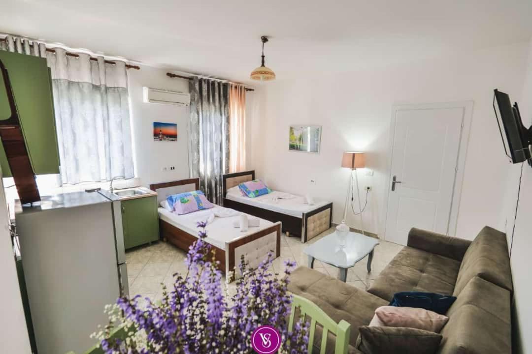 SarandëVila Stupendeアパートメント 部屋 写真