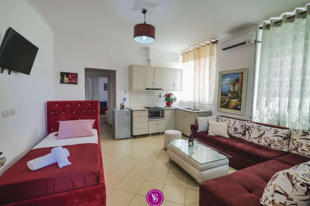 SarandëVila Stupendeアパートメント 部屋 写真