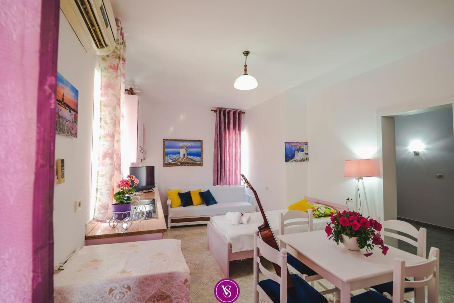 SarandëVila Stupendeアパートメント 部屋 写真